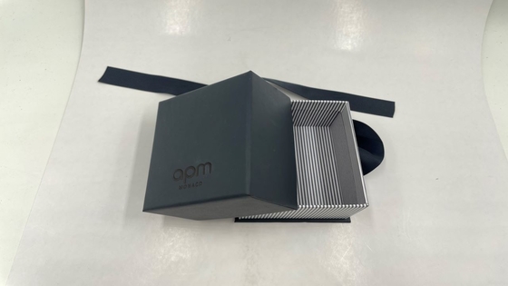 Custom Packaging Rigid Paper Watch Gifts Box With Ribbon