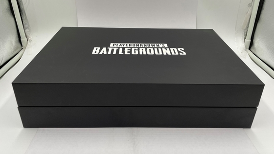 Custom LOGO Matte Black Cardboard  Lip And Base  Style  Empty Gift Box Packaging OEM With EVA Insert