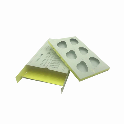 Eye Mask Custom Printed Recycled Paper Carton Box With Paper Insert