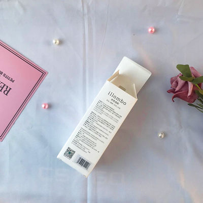 Custom Logo Printed Cosmetic Bottle Box Elegant Perfume Paper Gift Box