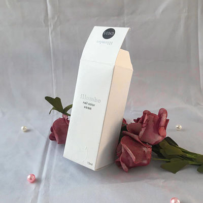 Custom Logo Printed Cosmetic Bottle Box Elegant Perfume Paper Gift Box