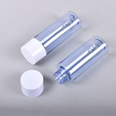 SCREW CAP Customized 100ml 120ml 150ml 200ml PET Plastic Empty Toner Bottle for Face Lotion and Cosmetics Custom Colors