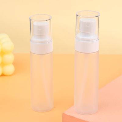 4oz 5oz 100ml PET Sanitizer Bottle Customize Color or Label Transparent Frosted Travel Perfume Spray Bottle for Cosmetic